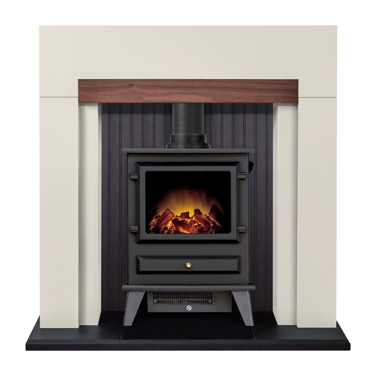 Stalbridge Stove Suite in Cream 39 inch