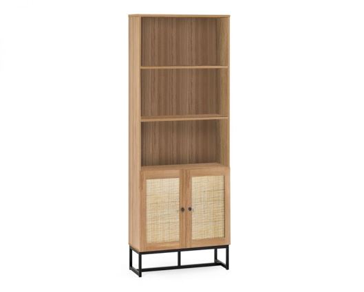 Petra Tall Bookcase- Oak