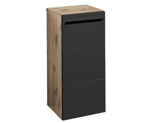 Vista Storage Cabinet Viking Oak & Black