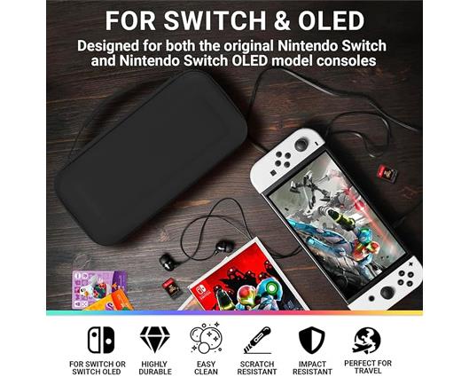 Orzly Carrying Case for Nintendo Switch