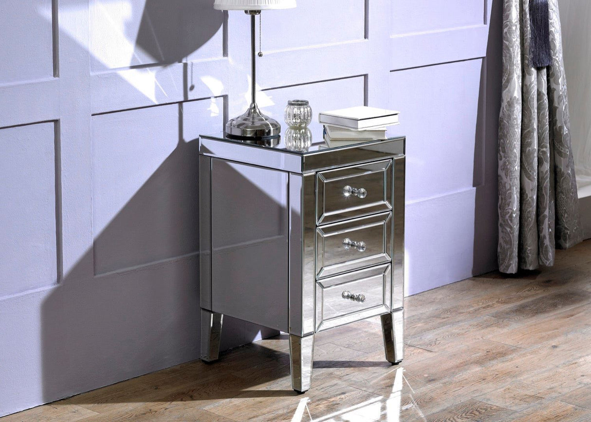 Vivienne 3 Drawer Bedside
