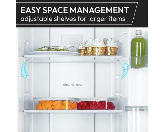 Hoover HVCT3L517EWKR 252 Litre 50/50 Freestanding Fridge Freezer - White