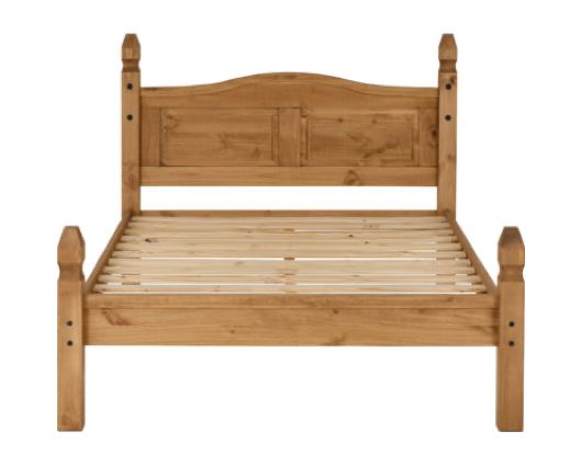 Corona Double Bed Low Foot Ende