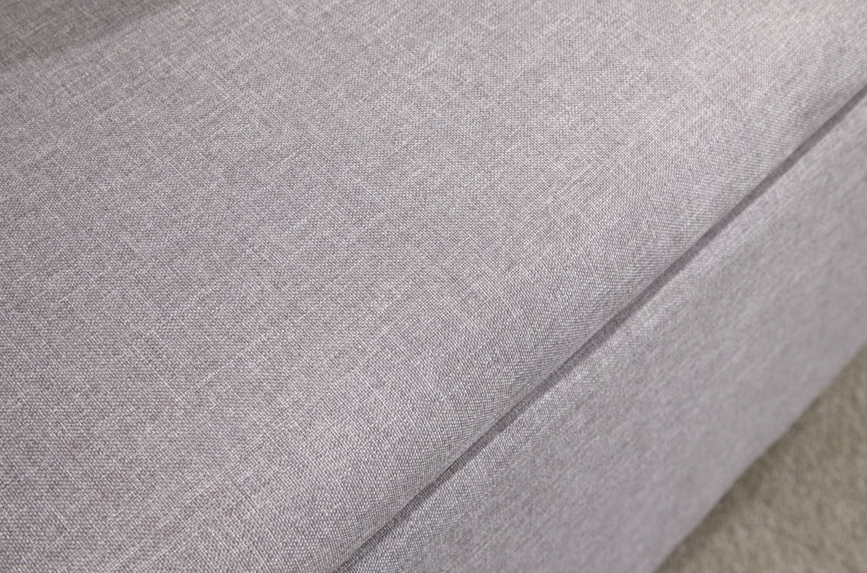 Scorento Ottoman Storage Unit-Light Grey