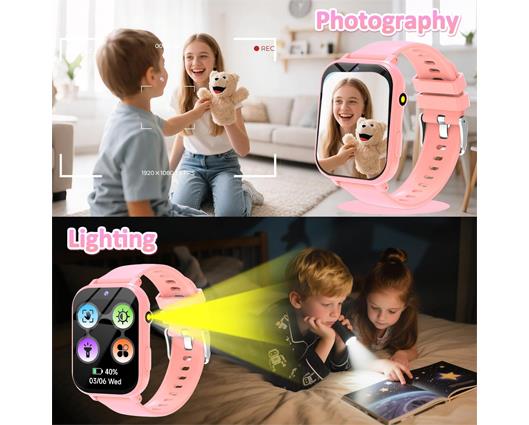 Kids Smart Watch - Pink