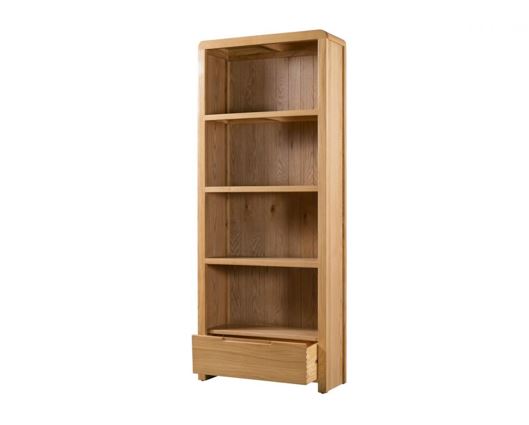 Curvus Oak Tall Bookcase
