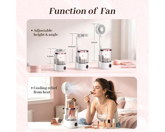 Electric Makeup Brush Cleaner & Dryer