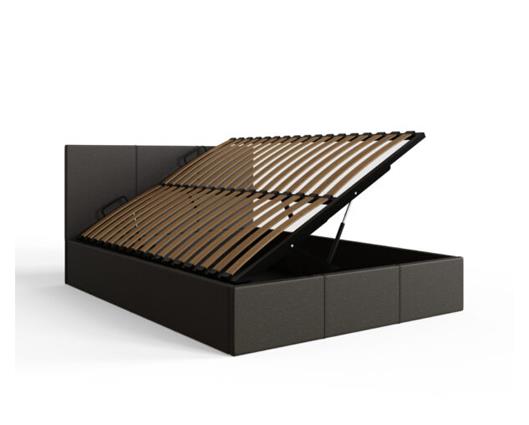 Serena King Side Lift Ottoman Bed-Grey