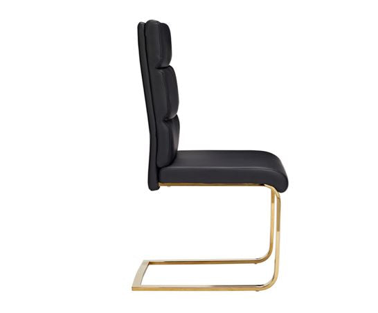 Alice Dining Chair (Pair)- Black