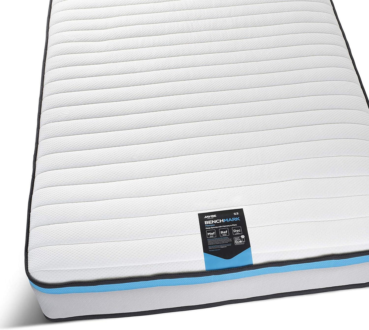 Jay-Be Benchmark S3 Memory Eco Friendly Mattress-Single