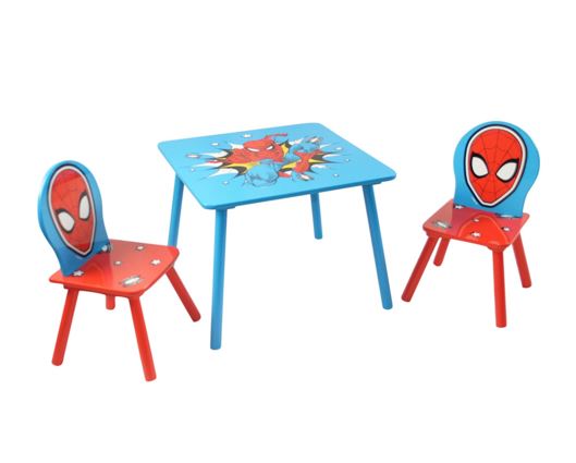 Spiderman Table & 2 Chairs