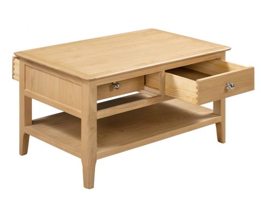 Kingston Coffee Table with 2 Drawers