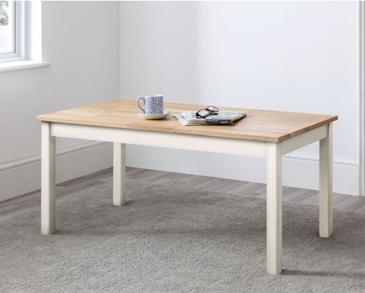 Cacey Coffee Table- White & Oak