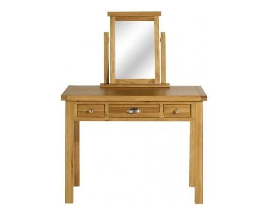 Winona 3 Drawer Dressing Table - Oak