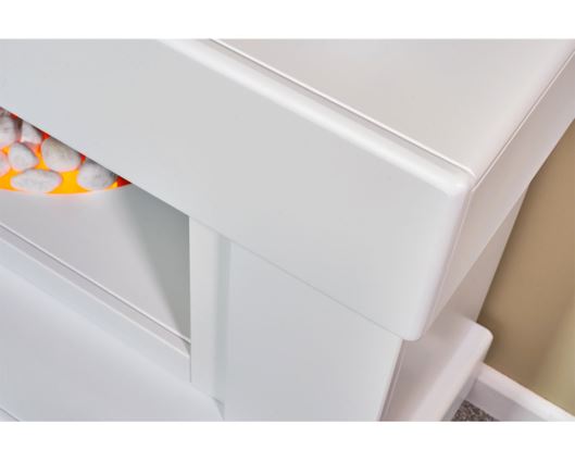 Vera Fireplace Suite 48inch - White