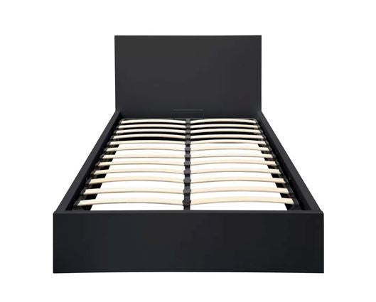 Oslo King Ottoman Bed - Black