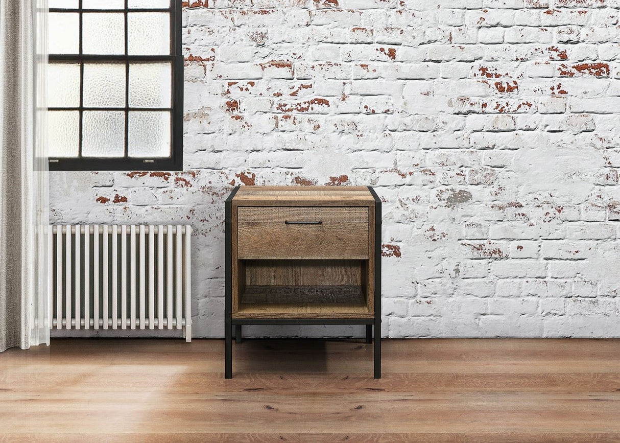 Downtown 1 Drawer Bedside