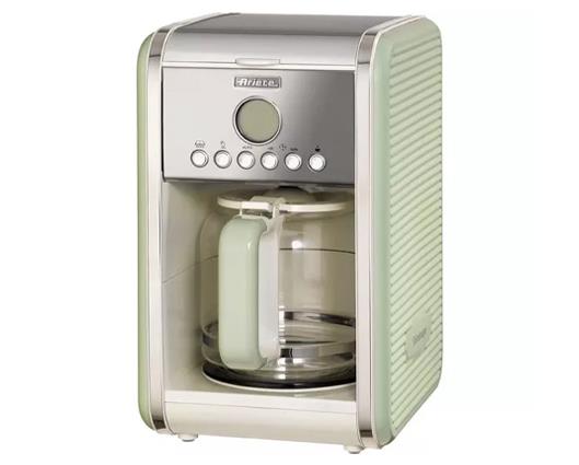 Ariete American 12 Cup Drip Vintage Coffee Machine - Green