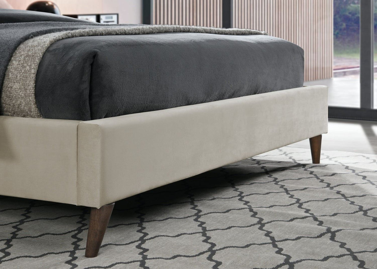 Eleanor Small Double Bed - Warm Stone