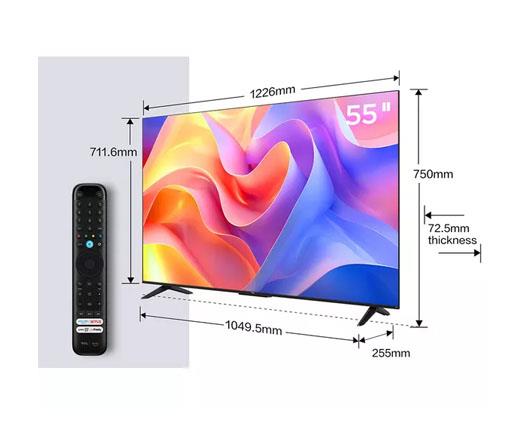 TCL 55PF650K Fire TV 55" Smart 4K Ultra HD HDR LED TV with Amazon Alexa