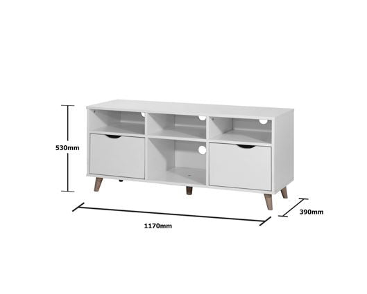 Pexton TV Cabinet with 2 Drawers