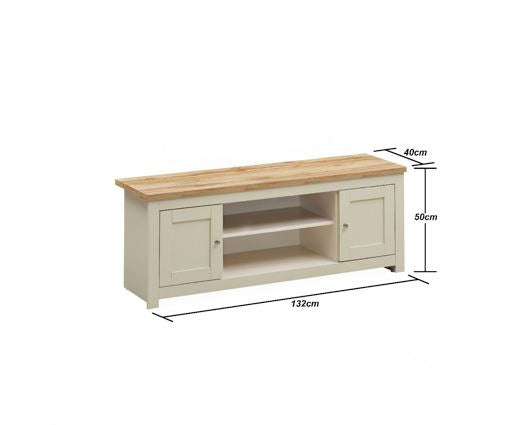 Lincoln TV Unit 2 Doors 1 Shelf