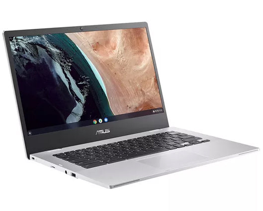 ASUS CX1 14" Chromebook - Intel® Celeron®, 64 GB eMMC, Silver