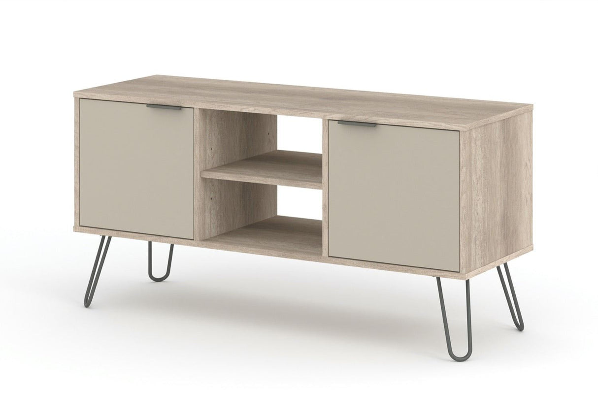 Driftwood 2 Door Flat Screen TV Unit