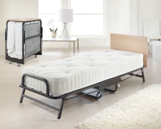 Jay-Be Crown Premier Folding Bed with Deep Sprung Mattress-Single