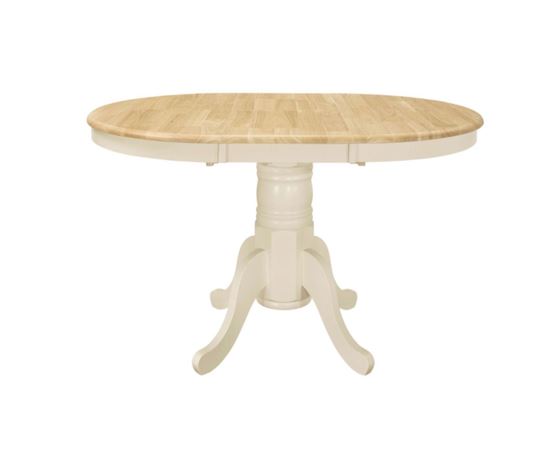 Charlie Round Extending Dining Table & 4 Chairs