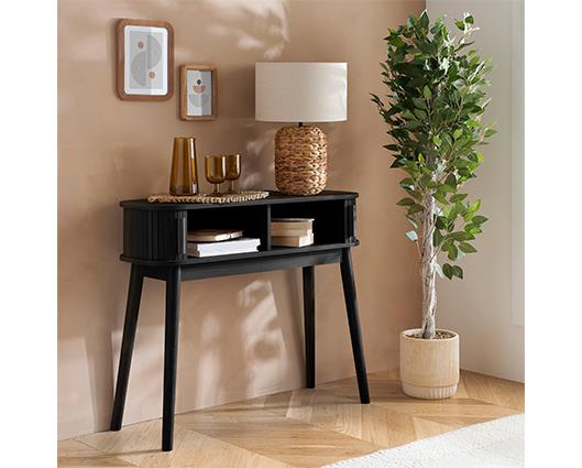 Axel Console Table - Black