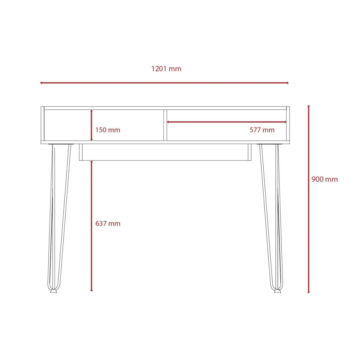 Dexter Home Office Desk