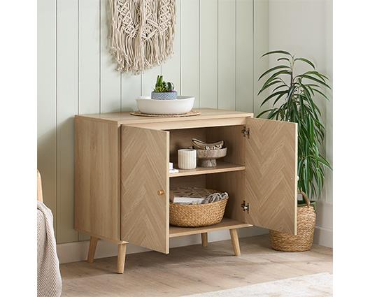 Herringford 2 Door Sideboard - Oak