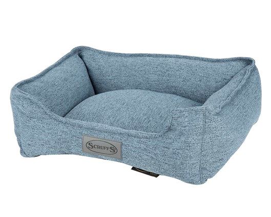 Manhattan Box Bed Denim Blue - Medium