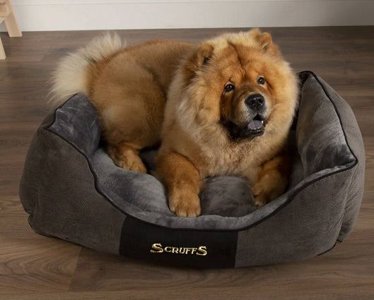 Chester Box Dog Bed Graphite Grey - Medium