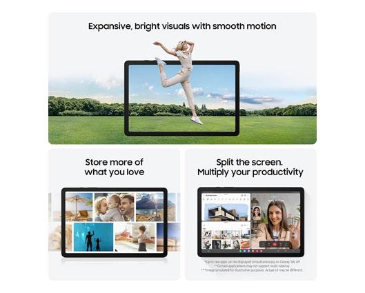 Samsung Galaxy Tab A9 8.7" 64GB 4G Tablet Silver
