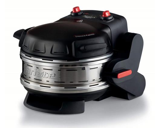 Ariete 32cm Double Pizza Oven - Black
