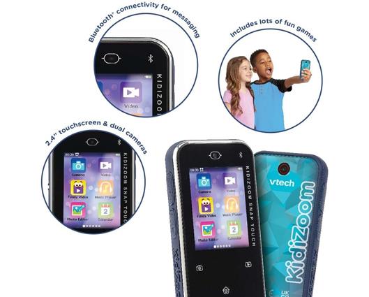 VTech KidiZoom Snap Touch Blue