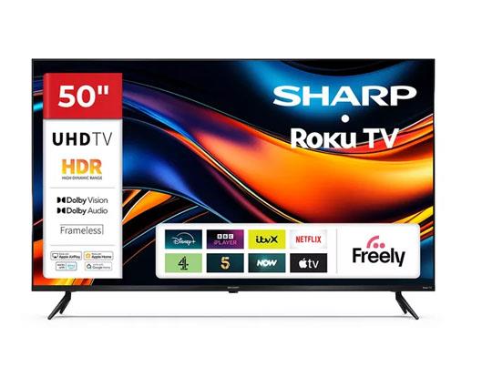 SHARP 4T-C50HJ4725K 50" Smart 4K Ultra HD HDR LED TV