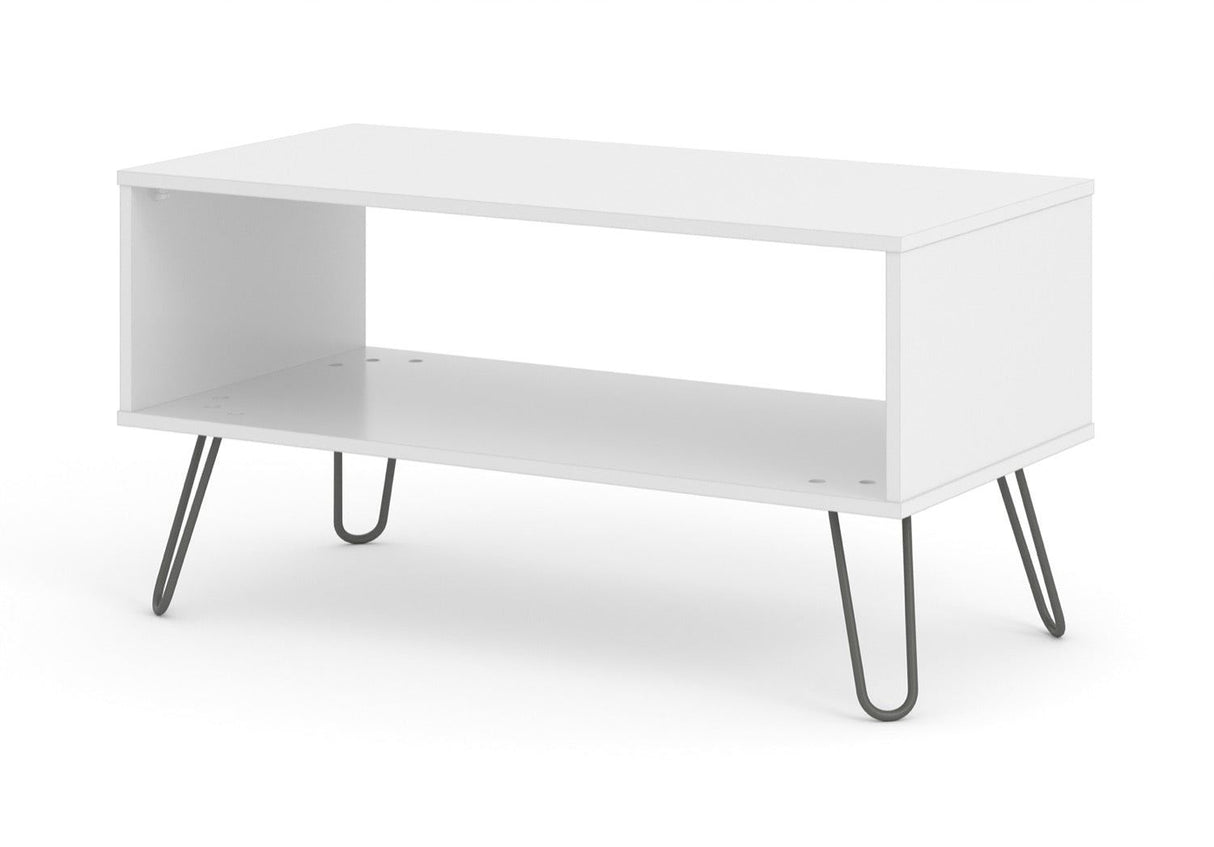 Austin White Open Coffee Table
