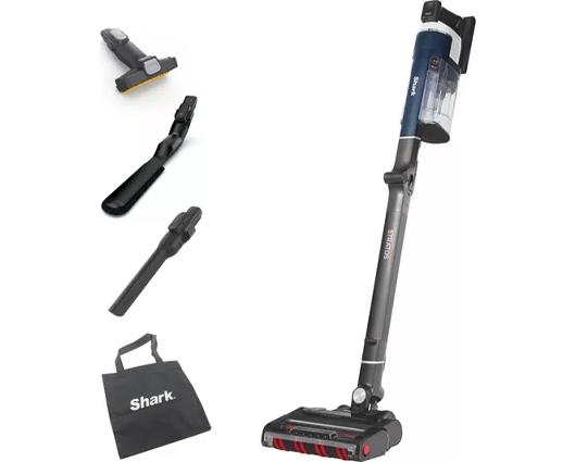 SHARK Stratos Anti Hair Wrap Plus with Pet Tool IZ411UKT Cordless Vacuum Cleaner - Deep Navy
