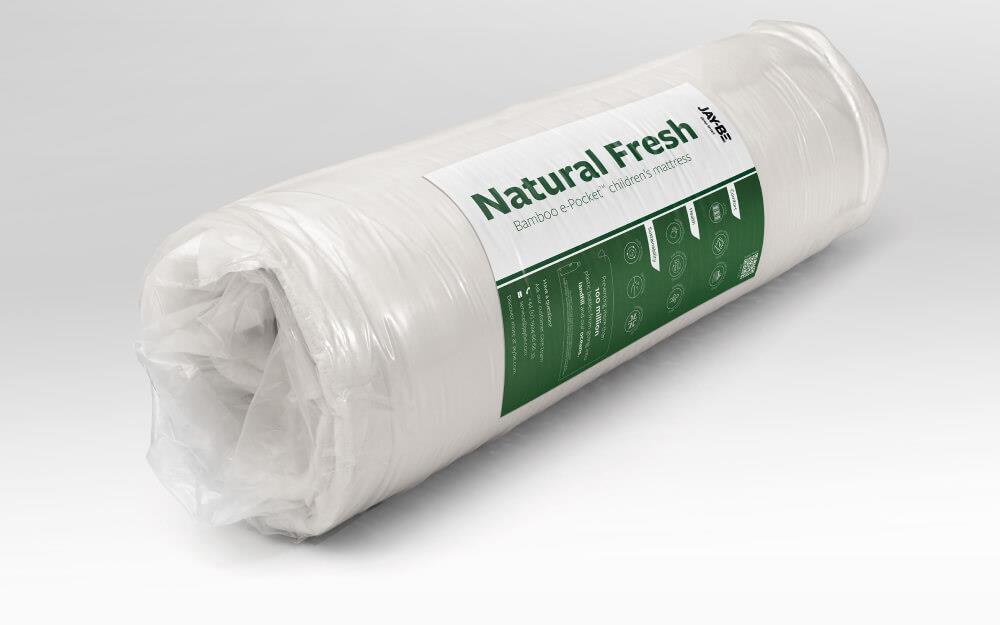 Jay-Be� Natural Fresh Bamboo e-Pocket Children's Mattress - Single