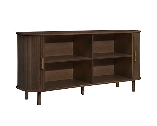 Axel 2 Door Fluted Sideboard - Walnut