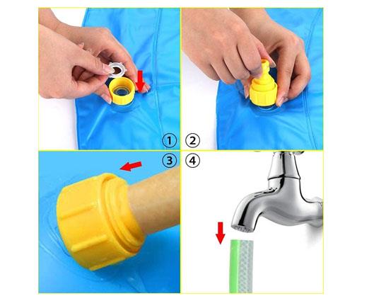 KAHEIGN 170CM Splash Water Play Mat
