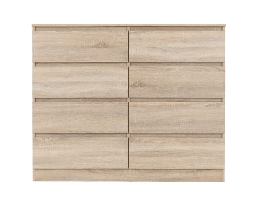 Marcus 8 Drawer Chest - Sonoma Oak Effect