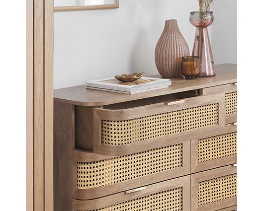 Noah 6 Drawer Chest - Oak