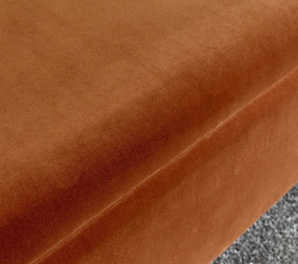 Melta Ottoman Storage Bench-Russet