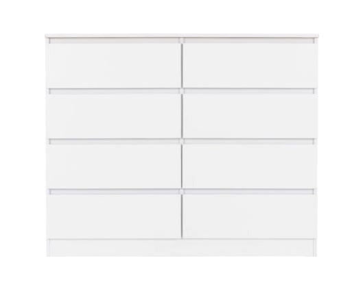 Marcus 8 Drawer Chest - White
