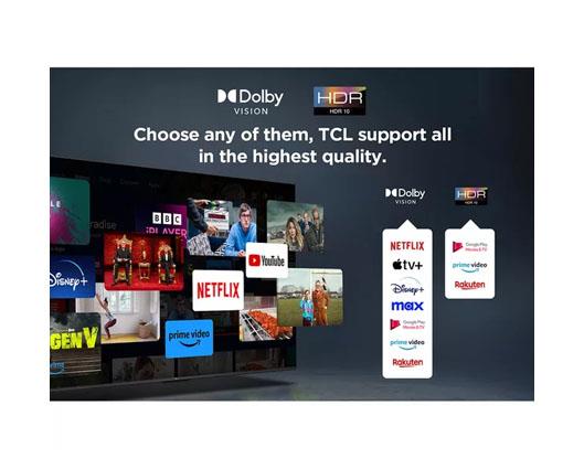 TCL 50PF650K Fire TV 50" Smart 4K Ultra HD HDR LED TV with Amazon Alexa
