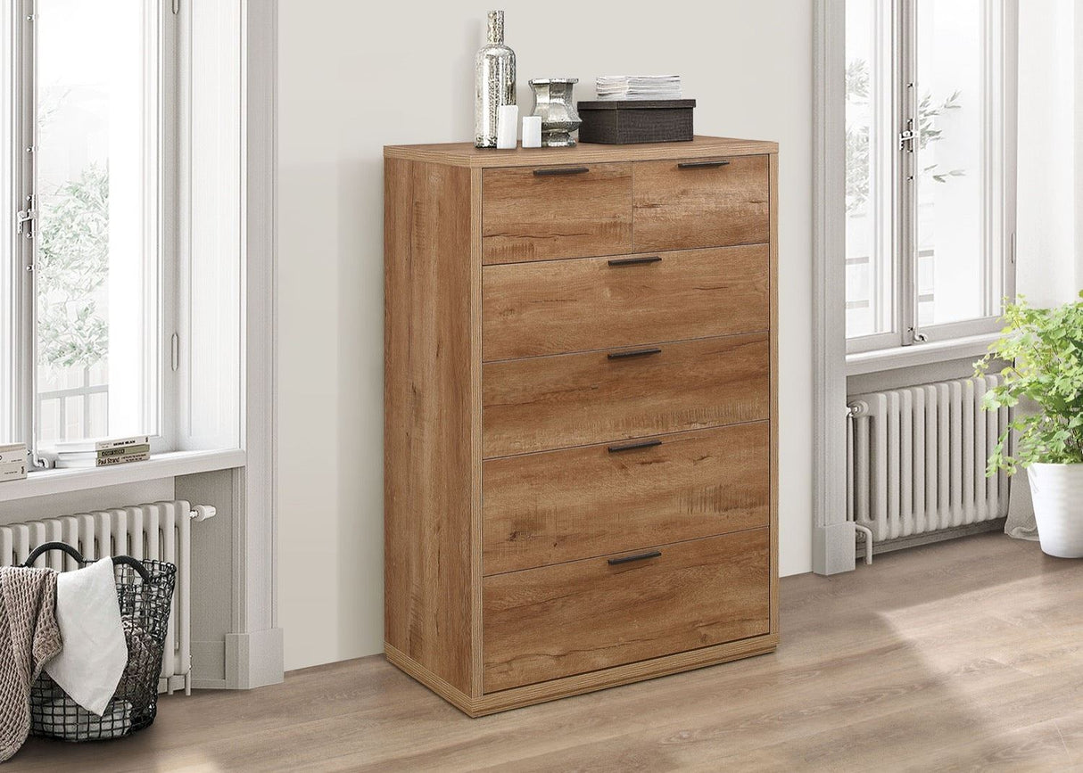Sullivan 4 + 2 Chest - Oak
